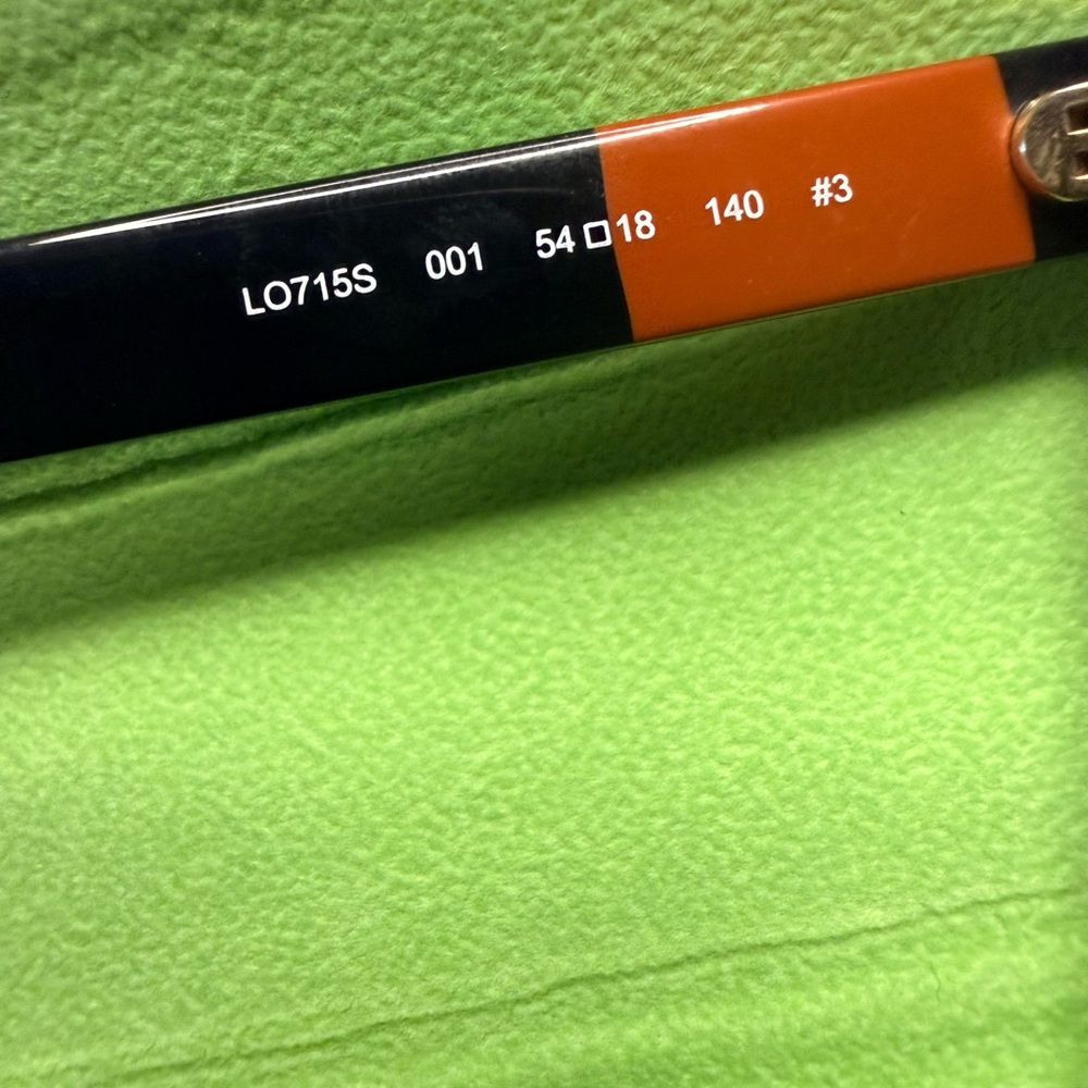 NWT LONGCHAMP Cat Eye Sunglasses LO715S 001 5418 140 - Picture 10 of 13